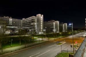 Universität, Nacht